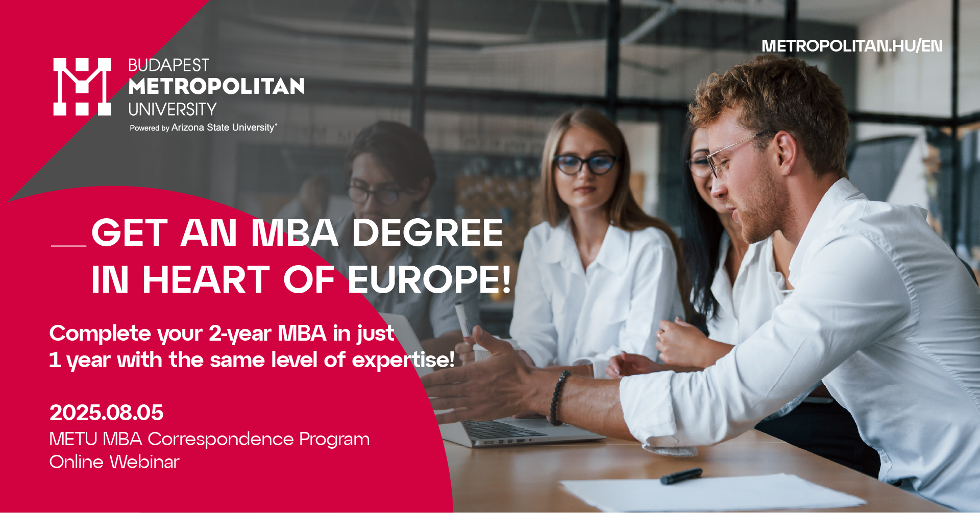 METU MBA Correspondence Program Online Webinar