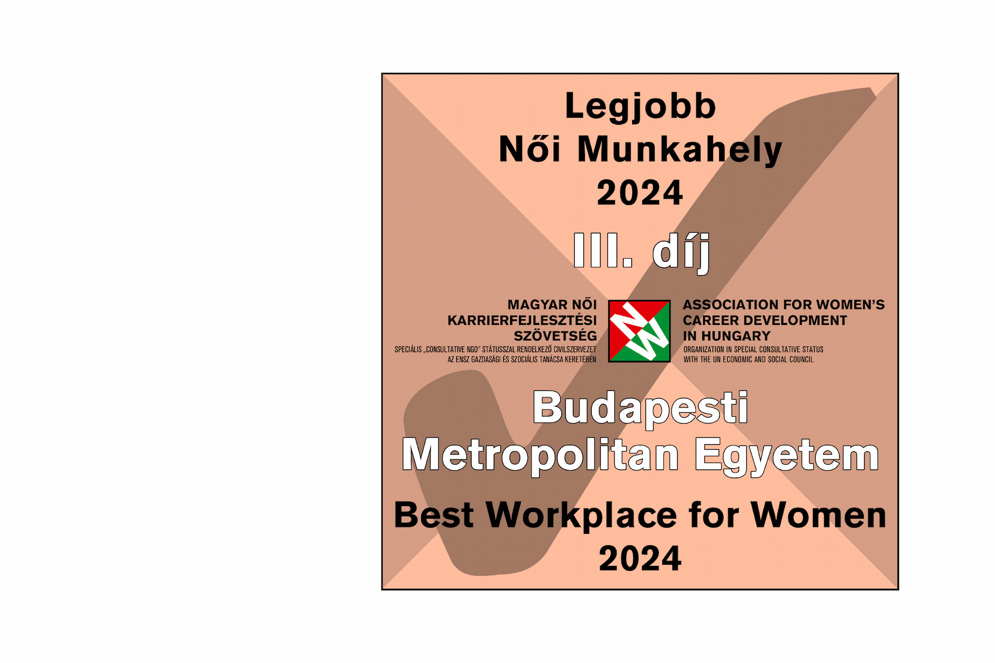 A METU a „Legjobb Női Munkahely” pályázaton a 3. helyezést érte el