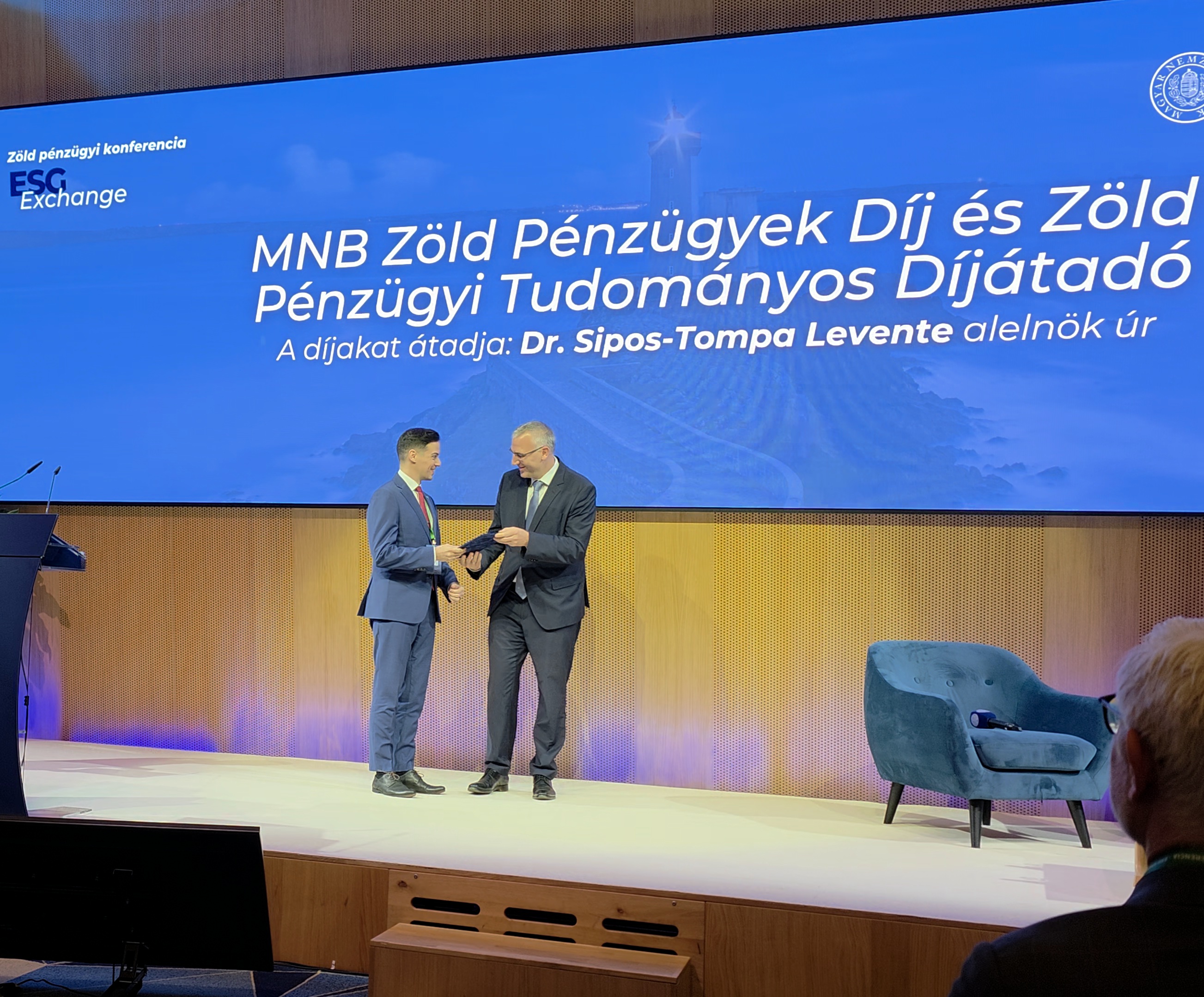 Dr. Szeberényi András a METU tanszékvezetője országos szakmai díjat nyert