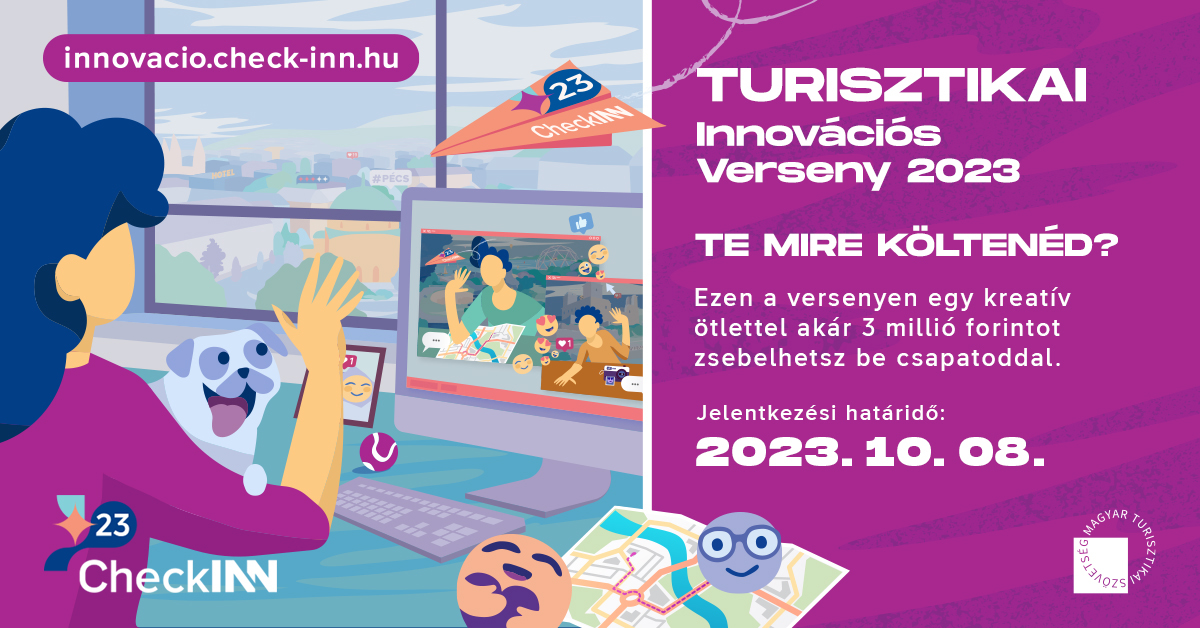 CheckINN 2023 Turisztikai Innovációs Verseny - Pályázati felhívás