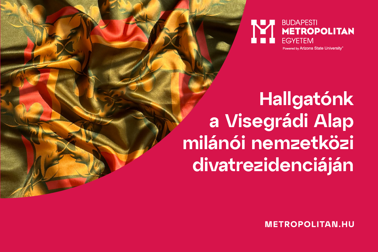 A METU mesterszakos hallgatója, Szabó Luca Anna a Visegrádi Alap milánói nemzetközi divatrezidenciáján